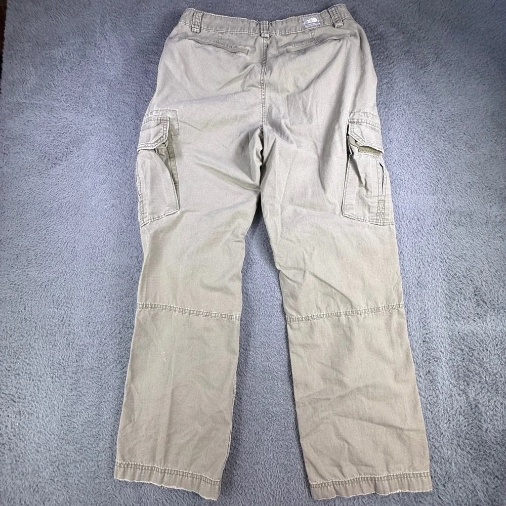 The North Face Cargo Pants Mens 32 Khaki A5‎ Series Ripstop Hiking Utility 2375